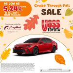 Auto Loan Special at Voss Toyota